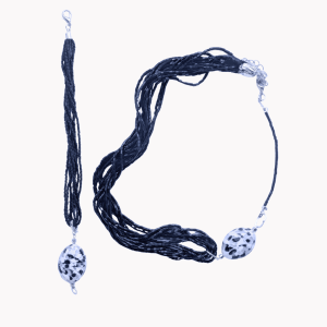 Murano Glas Set Midnight